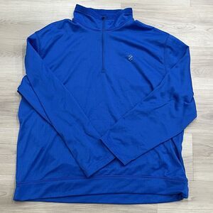 IZOD performx quarter zip pullover men’s sz XXL Blue long sleeve
